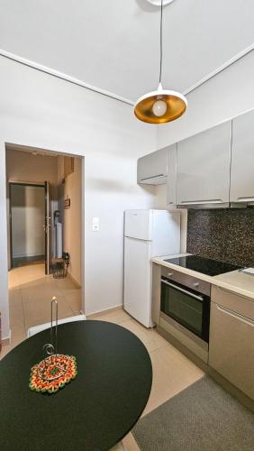 virtuve, Efrosini's by the sea apartment in Chalkida (Chalcis)