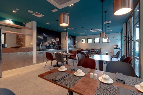 Restaurant, Hotel Nestos in Duce