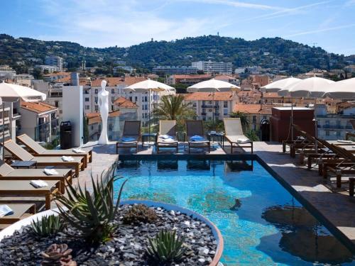 View, Best Western Plus Cannes Riviera & Spa in Cannes
