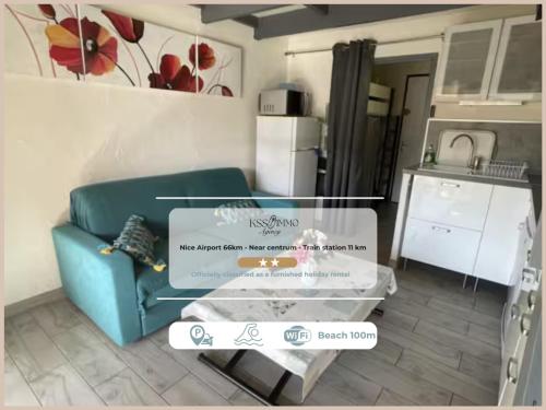 Studio 24m2 - parking - clim - piscine - mer à 100m