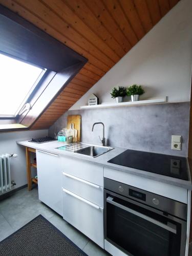 bucătărie, Ferienwohnung Magnolie in Langenargen in Langenargen