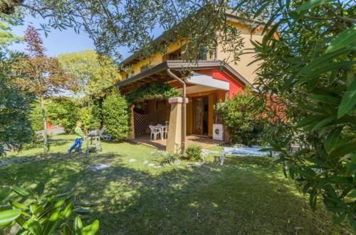 Terraced home with kids playground