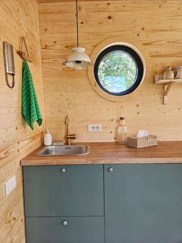 virtuve, Retezat83 Sunshine tiny home , adults only in Riu De Mori