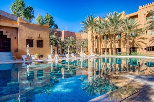 泳池, Amanar Hôtel & Spa Ouarzazate (Amanar Hotel & Spa Ouarzazate) in 瓦爾紮紮特