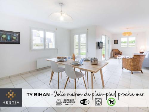 TY BIHAN - Charmante maison de plein-pied proche mer gîte à louer Portsall