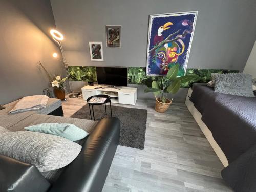 Studio 2 mit Gemeinschaftsräumen, Tiefgarage, Leipzig