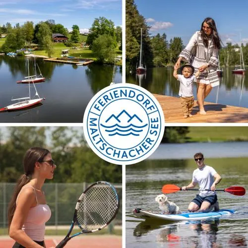 Feriendorf am Maltschacher See in Feldkirchen in Kärnten, Österreich