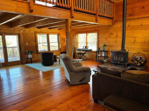 Orchard w Creek Fish Pond Private Trails & More in Rileyville