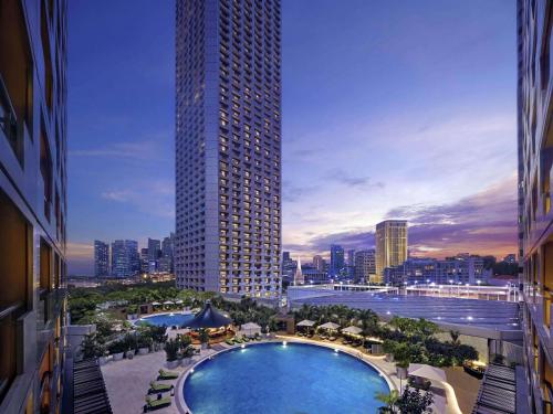 View, Fairmont Singapore in City Hall