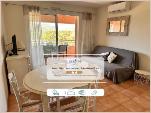 Appt 2 étoiles - parking - clim - piscine - mer à 300m