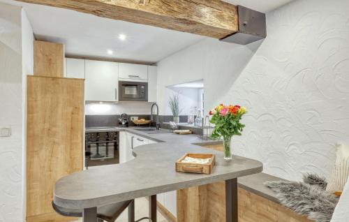 virtuve, Gorgeous Apartment In Irrhausen With Sauna in Irrhausen