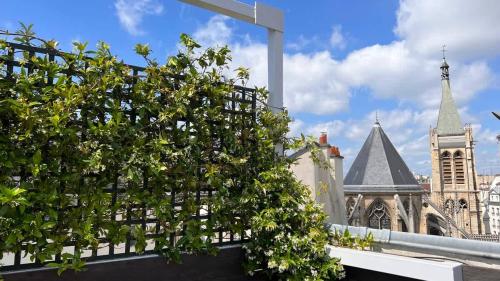Rooftop Garden Triplex With AC Over Notre - Dame - image 2