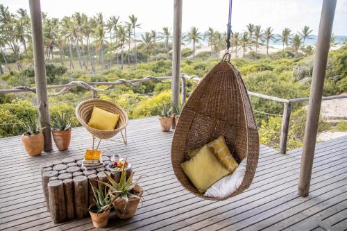 景观, 特拉维斯亚海滩山林小屋 (Travessia Beach Lodge) in 白坯