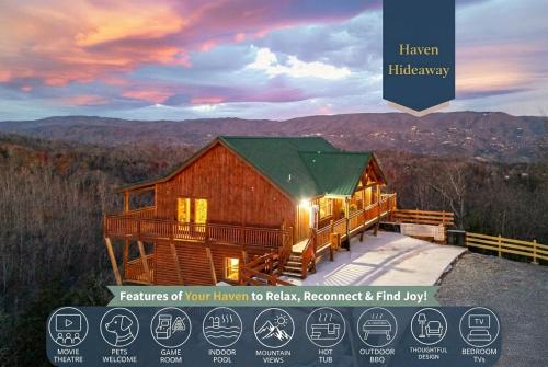 Pet-Friendly, Pool, Game Room, Hot Tub, Theater – khách sạn tại Ngoại ô Pigeon Forge