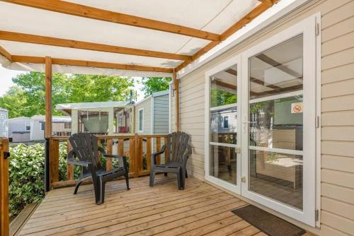 Bungalow avec équipements partagés près de Lagorce, 32 m² (Bungalow avec equipements partages pres de Lagorce, 32 m²) in Lagorsa