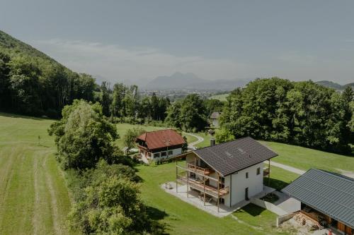 外部景觀, Hofstatt Salzburg - Ferienhaus im Grünen am Stadtrand von Salzburg (Hofstatt Salzburg - Ferienhaus im Grunen am Stadtrand von Salzburg) in 哈爾旺