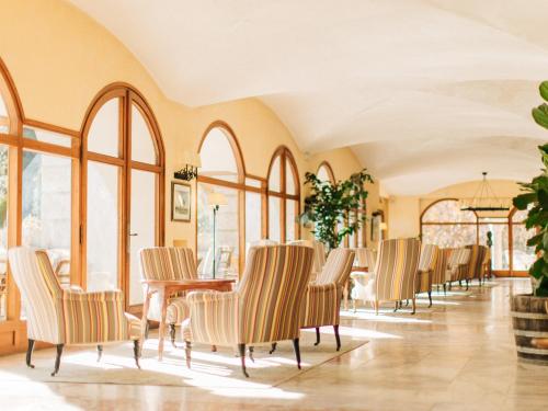 Krogs/atpūtas telpa, Les Pyrenees - le Grand Hotel & le Chateau in Molitg-les-Bains
