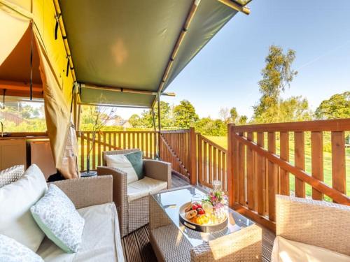 Little North Field Family Safari Tent Glamping near Harrogate 4