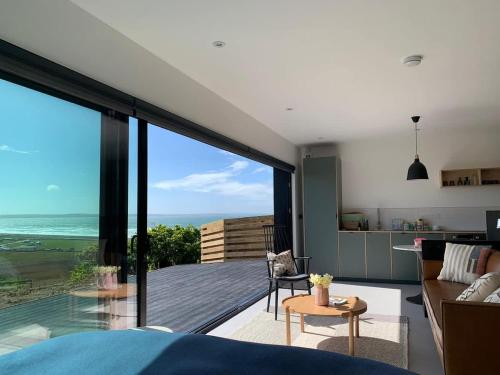 Subterranean Studio with Panoramic Costal Views and Sauna, Pembrokeshire