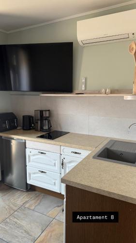 köök, Apartamenty Jaskinia Solna in Ruda Slaska