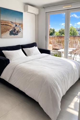 Eco-cocon tout confort - T2, 4P, entre mer et riviere, proche Montpellier in Saint-Georges-d'Orques