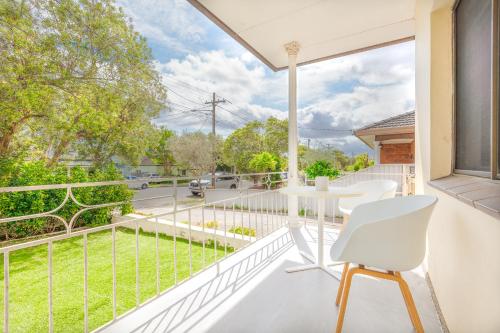 Balcony/terrace, Renovated House in Concord Near Train & Parking in Drummoyne