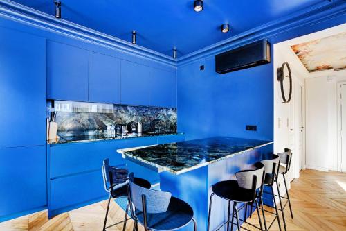 keittiö, Beautiful apartment - AC-1BR- 4P - Les Halles in Paris