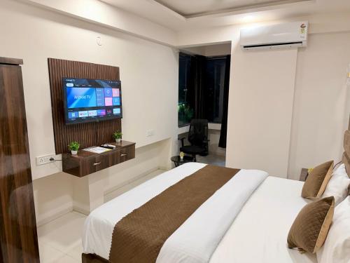 1 double bed