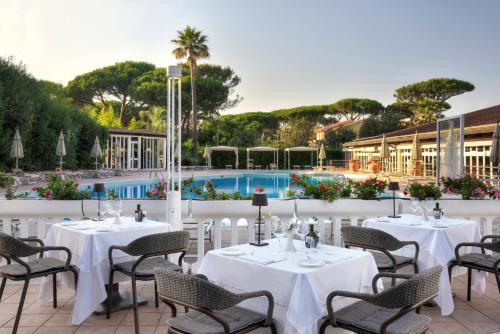 Ресторан, Park Hotel Marinetta in Бібона