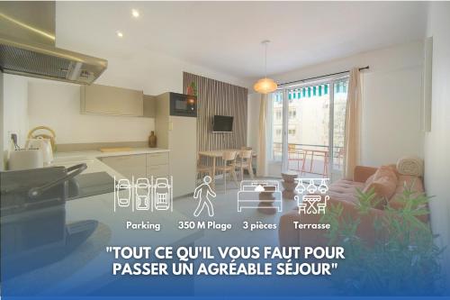 Le ANA - 350m plage - parking - VCA
