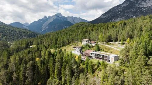 Hotel Garni Isarlodge Wiesenhof in Scharnitz, Österreich