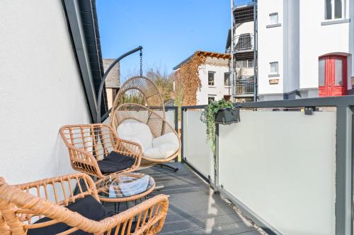 Altan/terrasse, HOMEBASE - Design Lofts am Schloss in Montabaur
