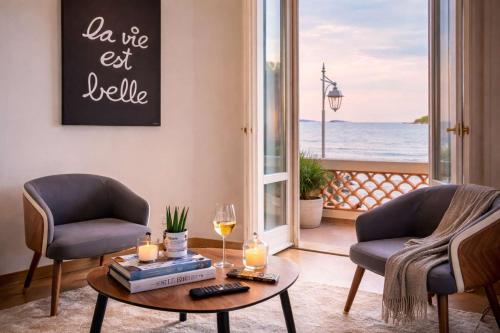 Nid d'Amour # Vue Mer - Plage et Port à Pied - Evasion de Rêve