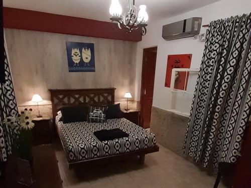1 double bed