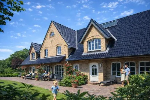 Ferienbauernhof Liesenberg Obstwiesenhaus Pflaumenbaum in Fehmarn, Deutschland