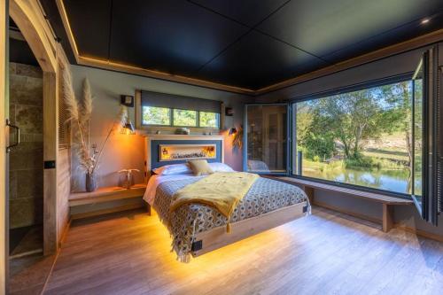 LACabane Lodge Nature in Montazeau