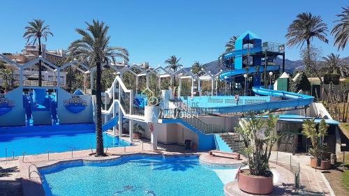VIVE BENAL BEACH 3601 Estudio con vistas al mar y parque acuático