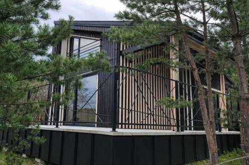 Balkons/terase, Przylesie domki in Wysoczany