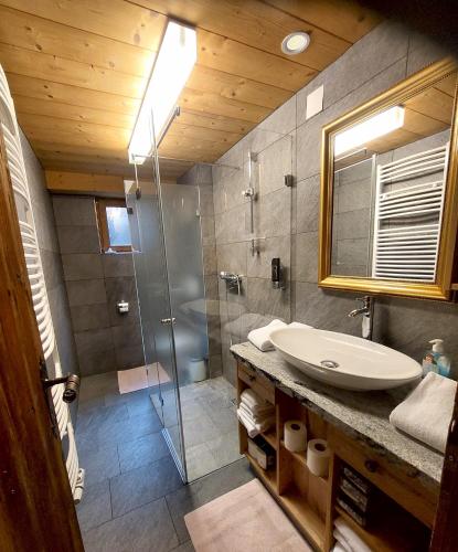 Appartement Rossalm mit Sauna