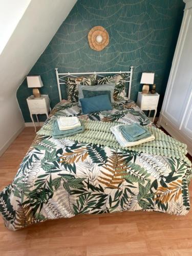 1 double bed