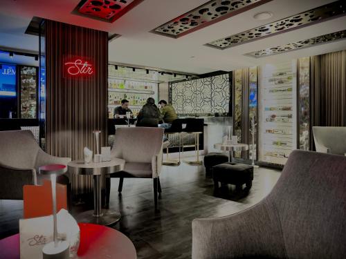Restaurant, Hotel Marbella in Ciudad de Mexico