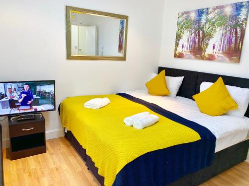 London Studio Apartments, Private Bathroom, Kitchenette, Parking, NP5, London