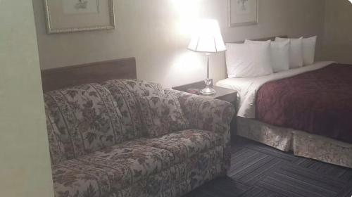 1 queen bed, 1 sofa bed