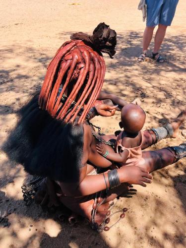 Ombango Himba Village and Camping in Kamanjab
