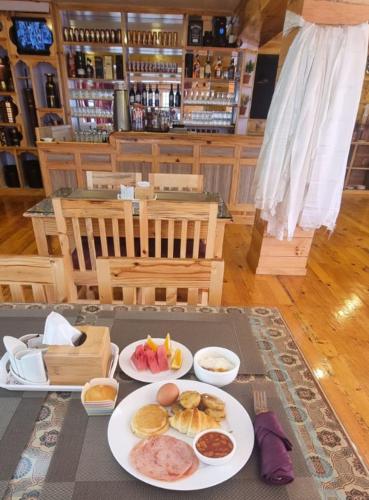 Restaurant, Hotel Sheryang in Everest Region (Nepal)