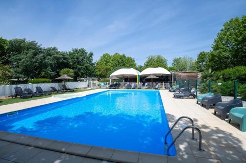Mobilhome avec accès piscine Andernos