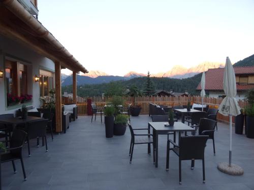 Erkély/terasz, Hotel Antermoia in San Martino In Badia