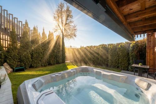 Sirona Stay - Private Spa Retreat near Bolzano Dolomites - Romantic Stay with Sauna Whirlpool Garden Garage Free Bolzano Card