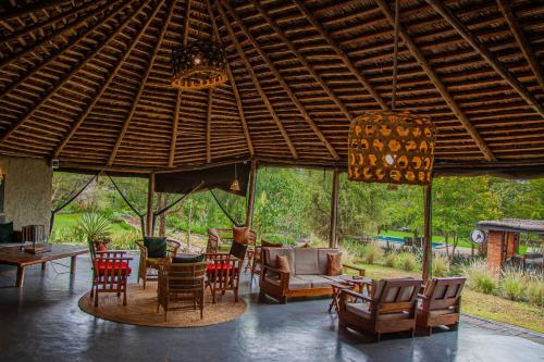 Restorāns, Kutoka Lodge in Monduli