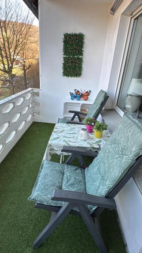 Балкон, Hirschblick Apartments Willingen in Brilon